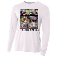 In My Moo Deng Era  Moo Deng Lover Cooling Performance Long Sleeve Crew