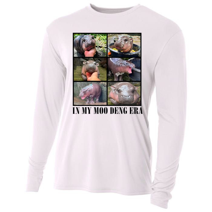 In My Moo Deng Era  Moo Deng Lover Cooling Performance Long Sleeve Crew