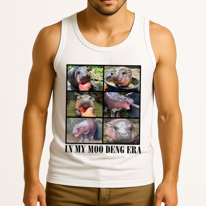 In My Moo Deng Era  Moo Deng Lover Tank Top