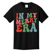 In My Merry Era Retro Christmas Kids T-Shirt