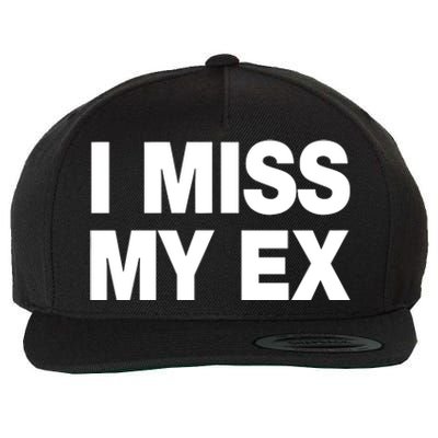 I Miss My Ex Wool Snapback Cap