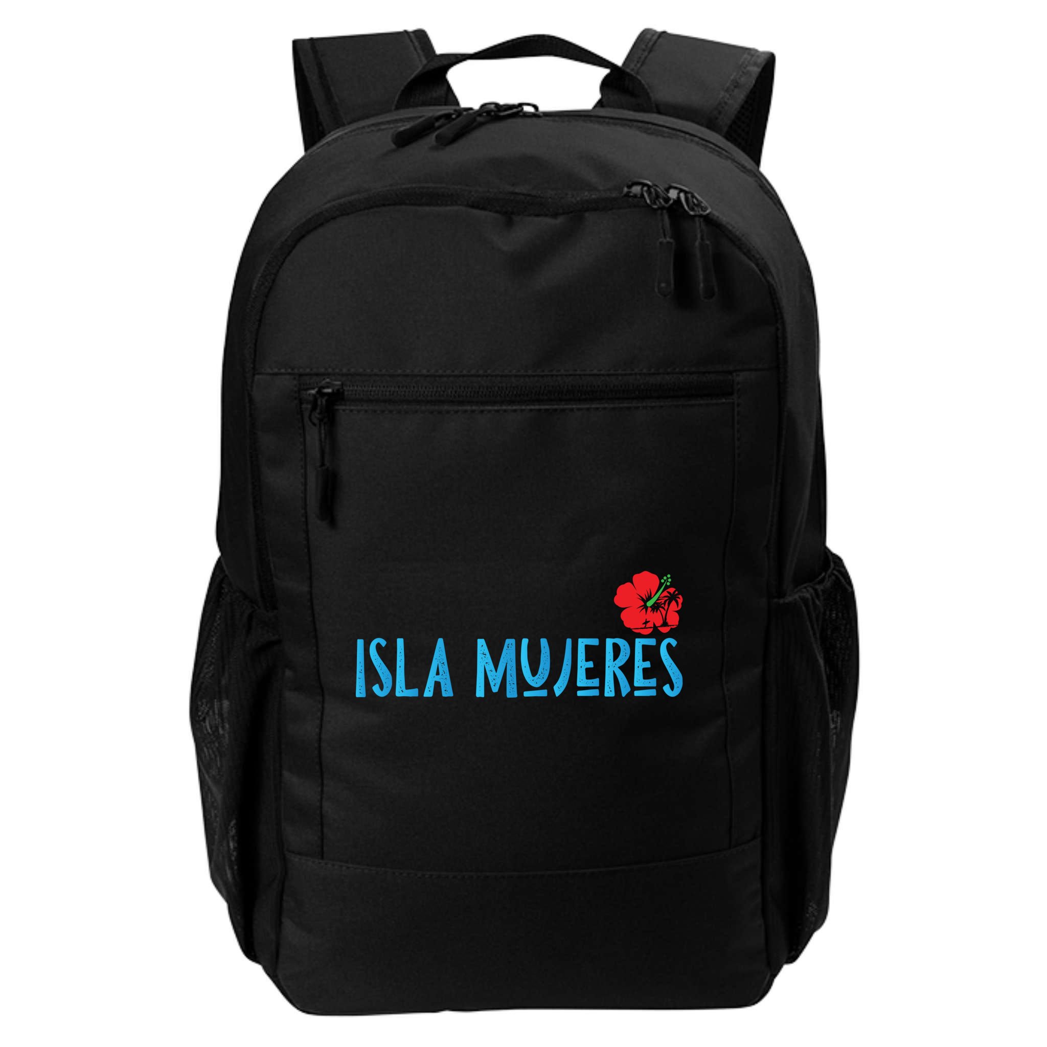Isla Mujeres Mexico Vacation Souvenirs Matching Family Trip Funny Gift Backpack