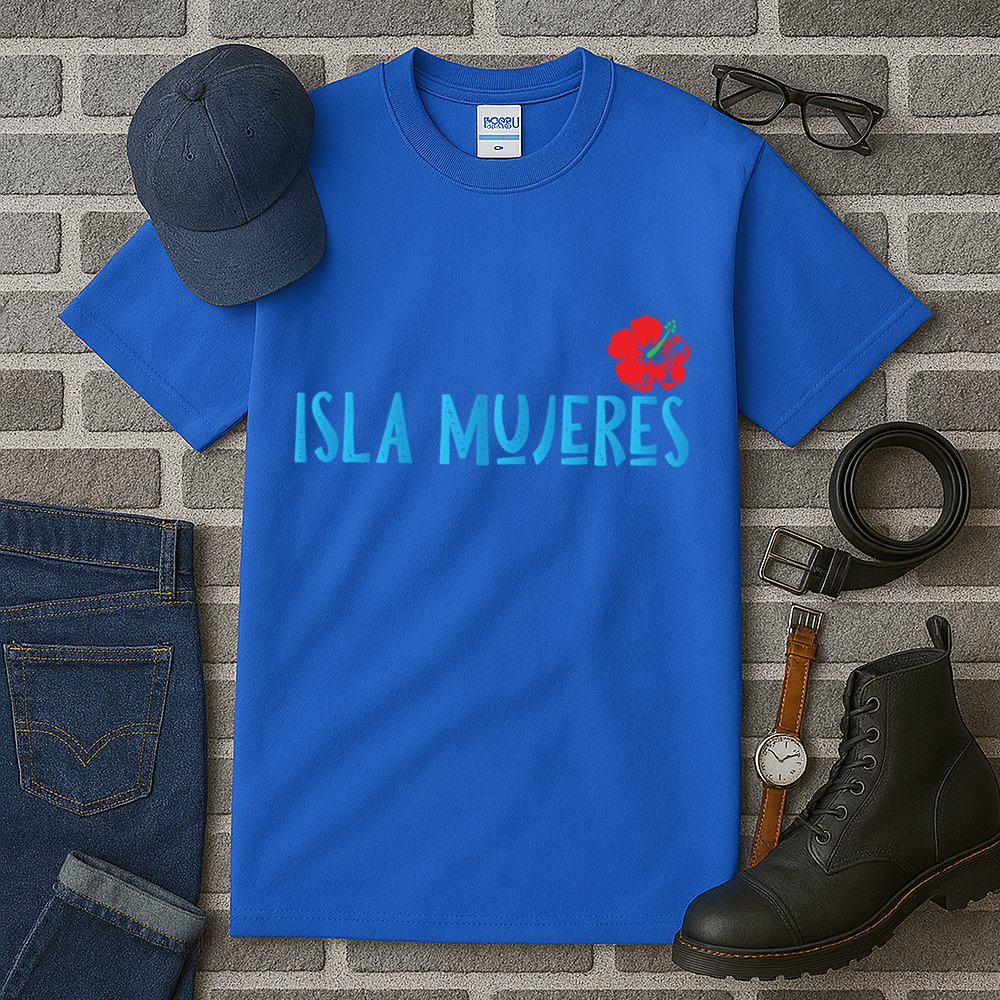 Isla Mujeres Mexico Vacation Souvenirs Matching Family Trip Funny Gift Tall T-Shirt