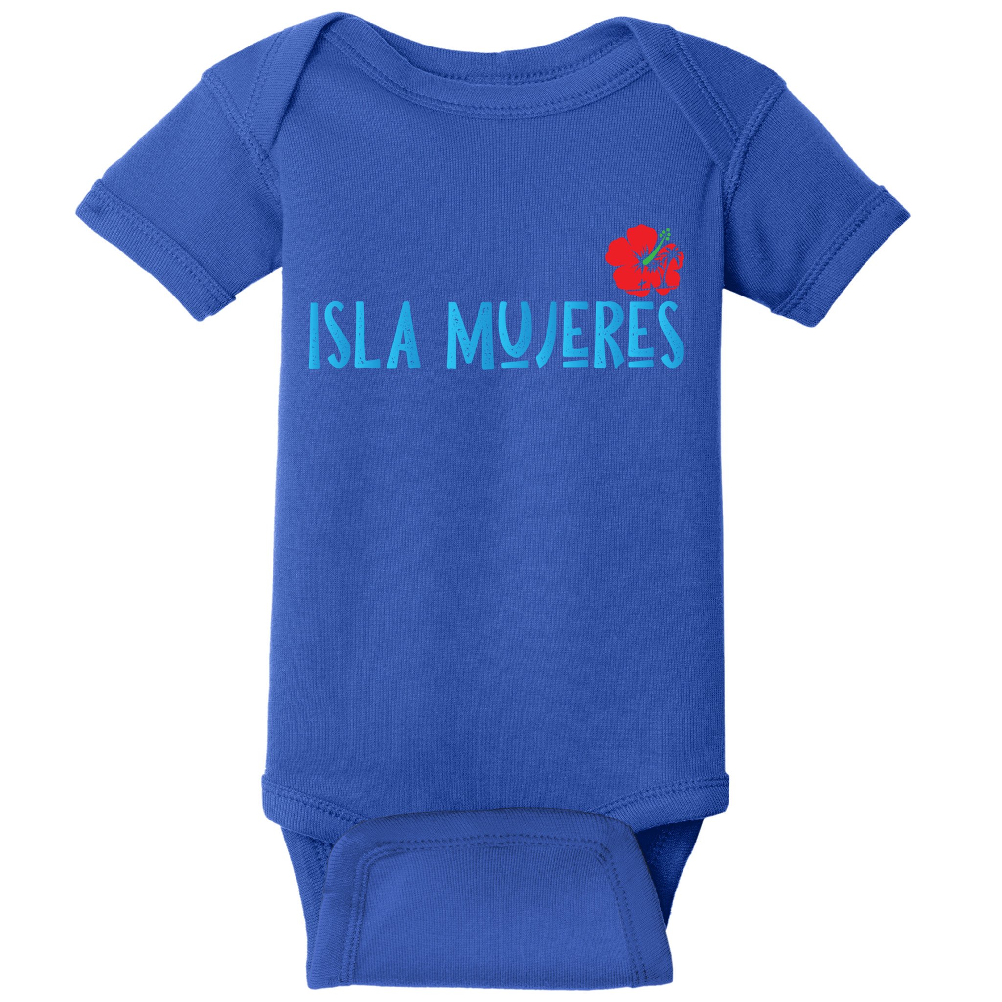 Isla Mujeres Mexico Vacation Souvenirs Matching Family Trip Funny Gift Baby Bodysuit