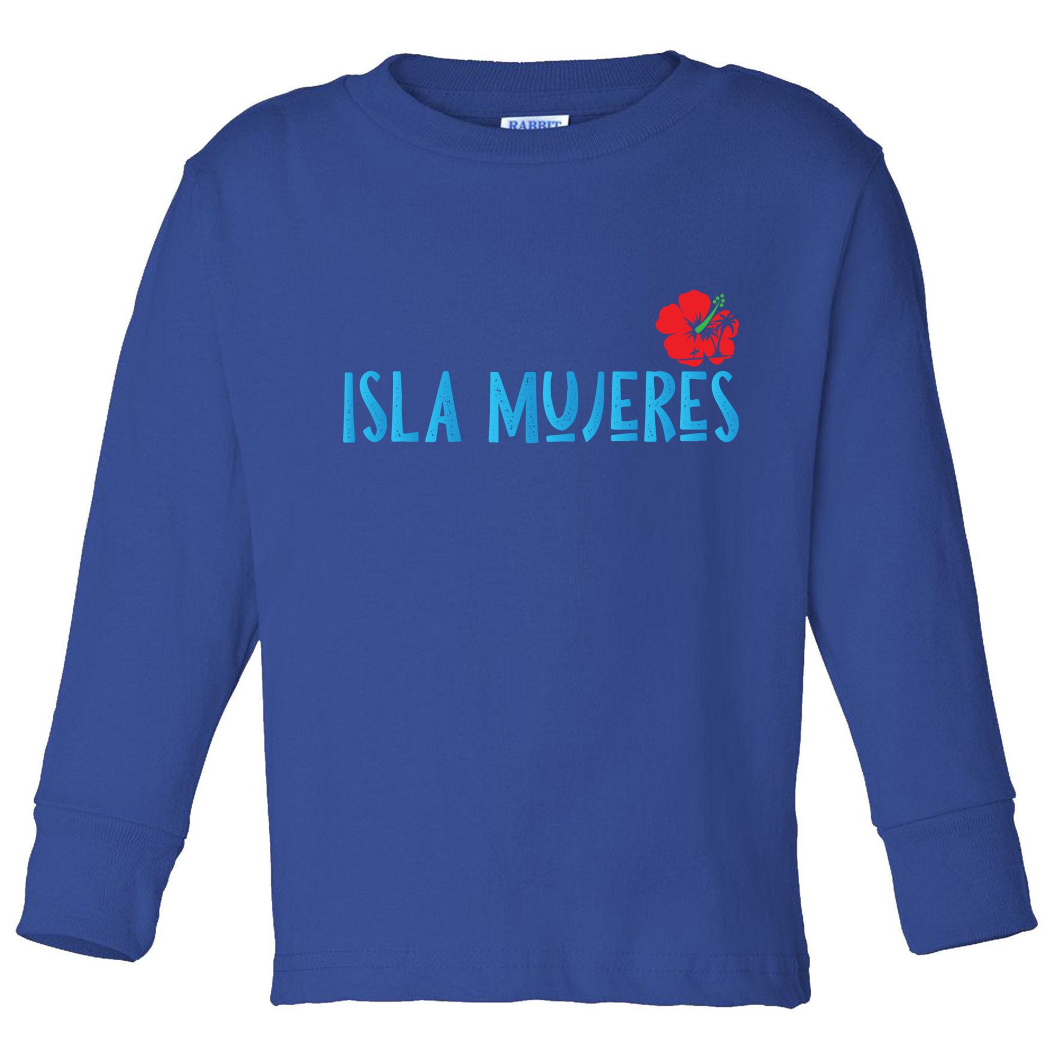 Isla Mujeres Mexico Vacation Souvenirs Matching Family Trip Funny Gift Toddler Long Sleeve Shirt