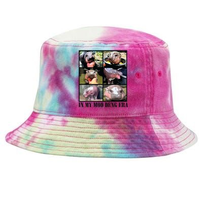 In My Moo Deng Era  Moo Deng Lover Tie-Dyed Bucket Hat