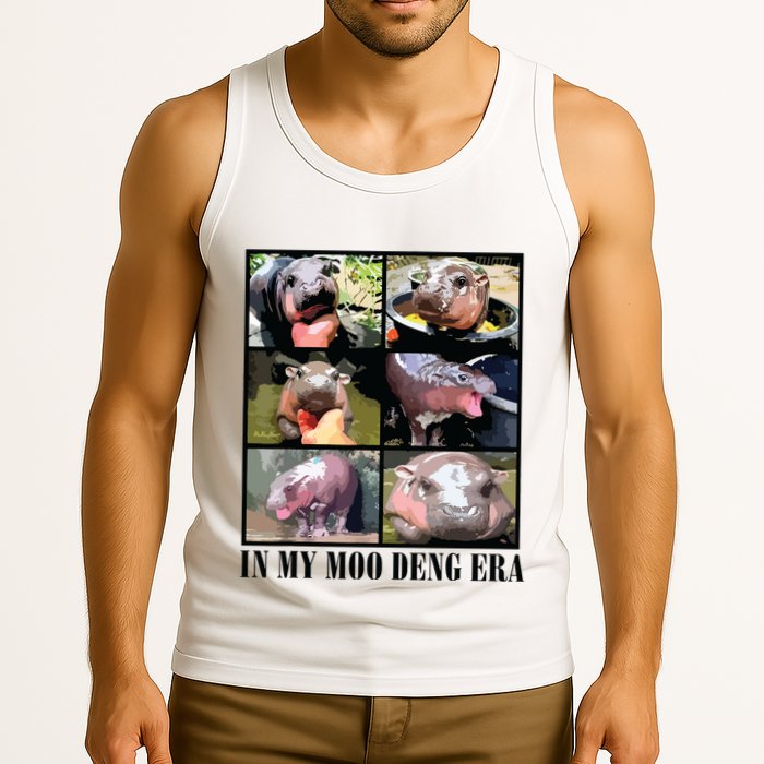 In My Moo Deng Era  Moo Deng Lover Tank Top