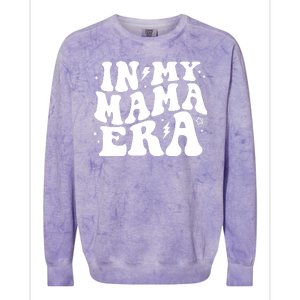 In My Mama Era Cute Mothers Day Colorblast Crewneck Sweatshirt