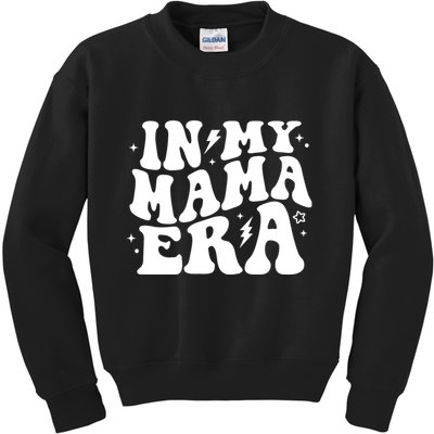 In My Mama Era Cute Mothers Day Kids Sweatshirt