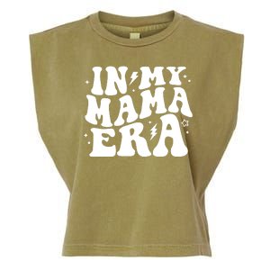 In My Mama Era Cute Mothers Day Garment-Dyed Women's Muscle Tee