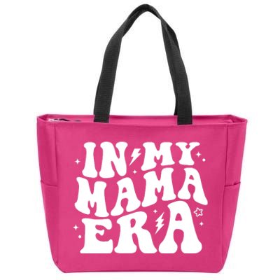 In My Mama Era Cute Mothers Day Zip Tote Bag