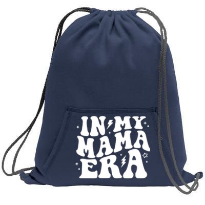 In My Mama Era Cute Mothers Day Sweatshirt Cinch Pack Bag