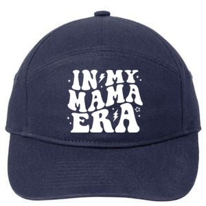 In My Mama Era Cute Mothers Day 7-Panel Snapback Hat