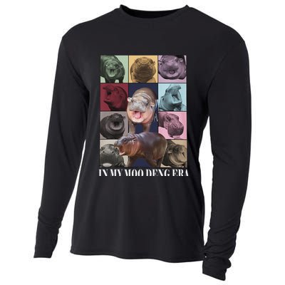 In My Moo Deng Era , Moo Deng Lover Cooling Performance Long Sleeve Crew