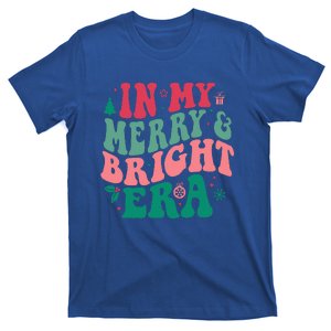 In My Merry and Bright Era Cute Groovy Retro Xmas Christmas  T-Shirt