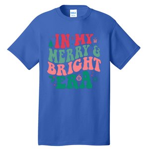 In My Merry and Bright Era Cute Groovy Retro Xmas Christmas  Tall T-Shirt