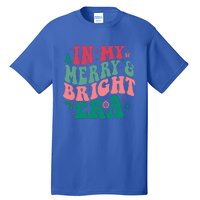 In My Merry and Bright Era Cute Groovy Retro Xmas Christmas  Tall T-Shirt