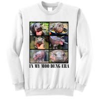 In My Moo Deng Era  Moo Deng Lover Sweatshirt