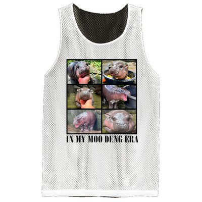 In My Moo Deng Era  Moo Deng Lover Mesh Reversible Basketball Jersey Tank