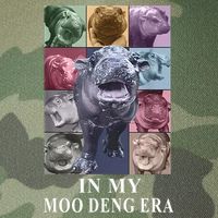 In My Moo Deng Hippo Pygmy Hippopotamus Legacy Tie Dye Trucker Hat