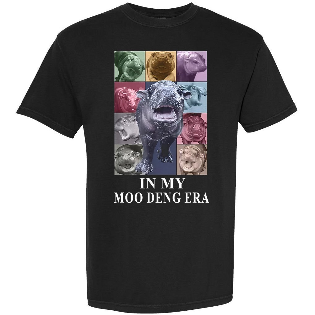 In My Moo Deng Hippo Pygmy Hippopotamus Comfort Colors T-Shirt