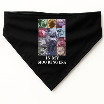 In My Moo Deng Hippo Pygmy Hippopotamus USA-Made Doggie Bandana