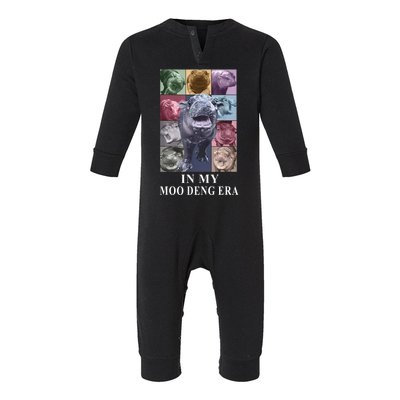 In My Moo Deng Hippo Pygmy Hippopotamus Infant Fleece One Piece