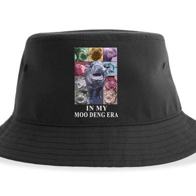 In My Moo Deng Hippo Pygmy Hippopotamus Sustainable Bucket Hat