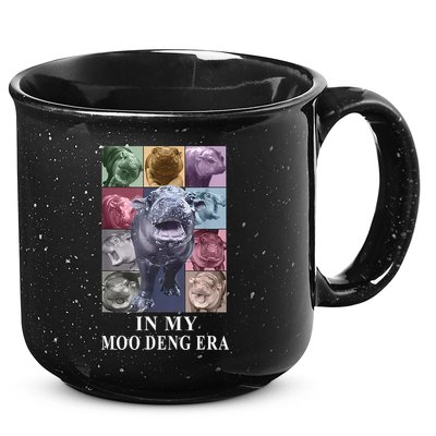 In My Moo Deng Hippo Pygmy Hippopotamus 15oz Campfire Ceramic Mug