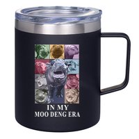 In My Moo Deng Hippo Pygmy Hippopotamus 12oz Stainless Steel Coffee Mug