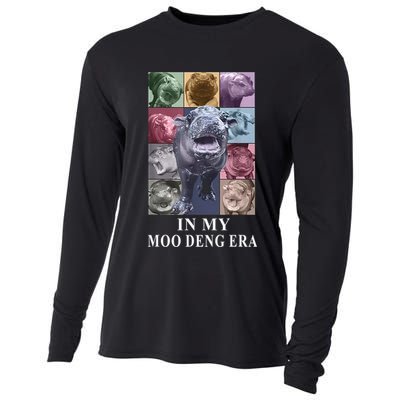 In My Moo Deng Hippo Pygmy Hippopotamus Cooling Performance Long Sleeve Crew