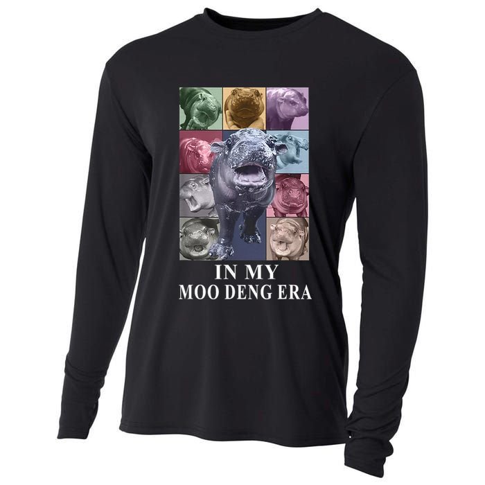 In My Moo Deng Hippo Pygmy Hippopotamus Cooling Performance Long Sleeve Crew