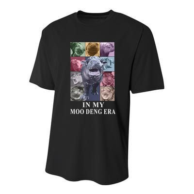 In My Moo Deng Hippo Pygmy Hippopotamus Youth Performance Sprint T-Shirt