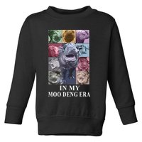 In My Moo Deng Hippo Pygmy Hippopotamus Toddler Sweatshirt