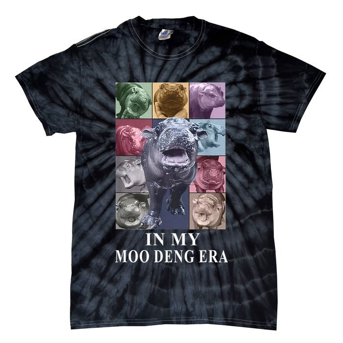 In My Moo Deng Hippo Pygmy Hippopotamus Tie-Dye T-Shirt