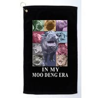 In My Moo Deng Hippo Pygmy Hippopotamus Golf Towel