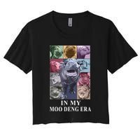 In My Moo Deng Hippo Pygmy Hippopotamus Crop Top