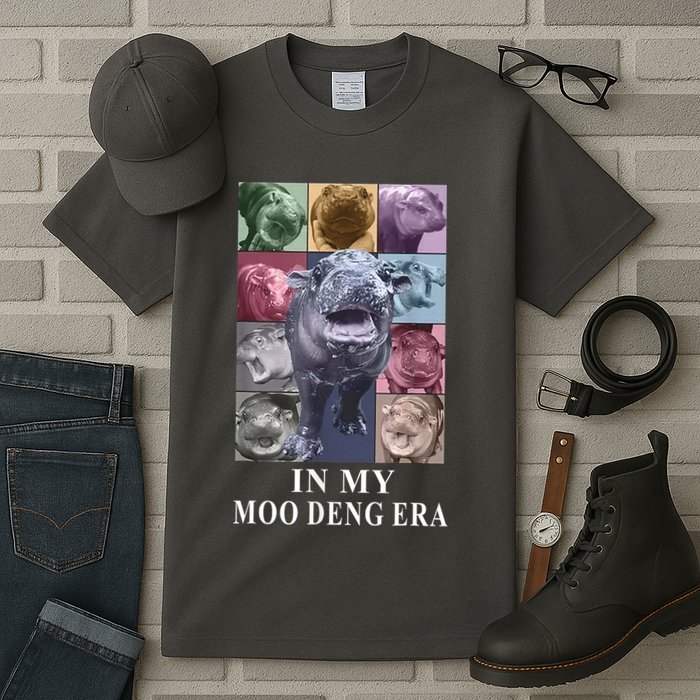 In My Moo Deng Hippo Pygmy Hippopotamus Tall T-Shirt