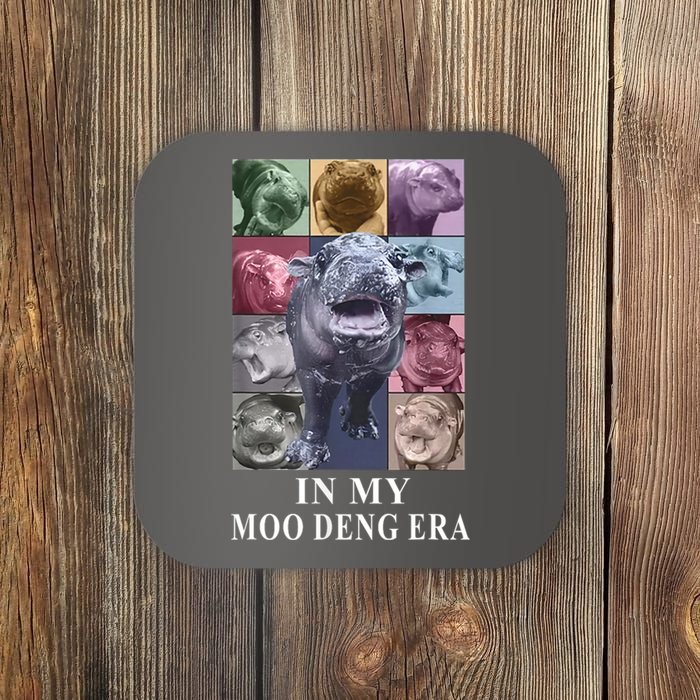 In My Moo Deng Hippo Pygmy Hippopotamus Coaster