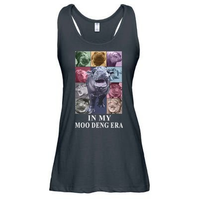 In My Moo Deng Hippo Pygmy Hippopotamus Ladies Essential Flowy Tank