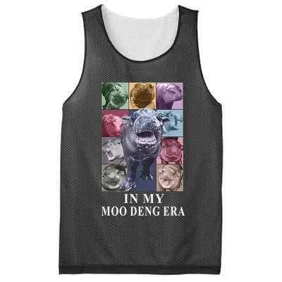In My Moo Deng Hippo Pygmy Hippopotamus Mesh Reversible Basketball Jersey Tank
