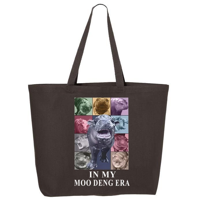 In My Moo Deng Hippo Pygmy Hippopotamus 25L Jumbo Tote