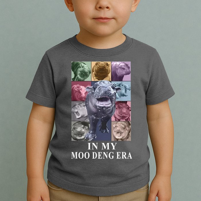 In My Moo Deng Hippo Pygmy Hippopotamus Toddler T-Shirt