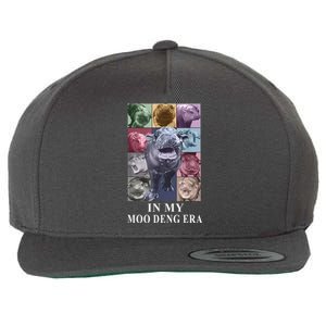 In My Moo Deng Hippo Pygmy Hippopotamus Wool Snapback Cap