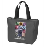 In My Moo Deng Hippo Pygmy Hippopotamus Zip Tote Bag
