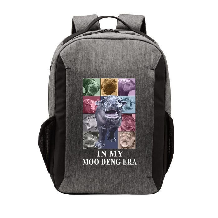 In My Moo Deng Hippo Pygmy Hippopotamus Vector Backpack