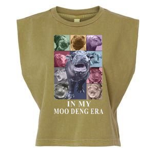 In My Moo Deng Hippo Pygmy Hippopotamus Garment-Dyed Women's Muscle Tee