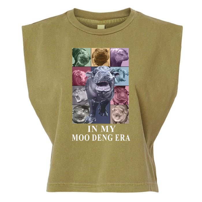 In My Moo Deng Hippo Pygmy Hippopotamus Garment-Dyed Women's Muscle Tee