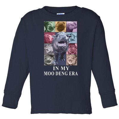 In My Moo Deng Hippo Pygmy Hippopotamus Toddler Long Sleeve Shirt