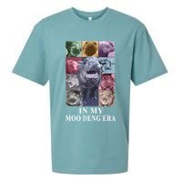 In My Moo Deng Hippo Pygmy Hippopotamus Sueded Cloud Jersey T-Shirt